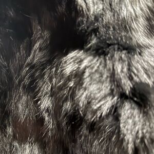 Excelled Black Faux Fur Jacket